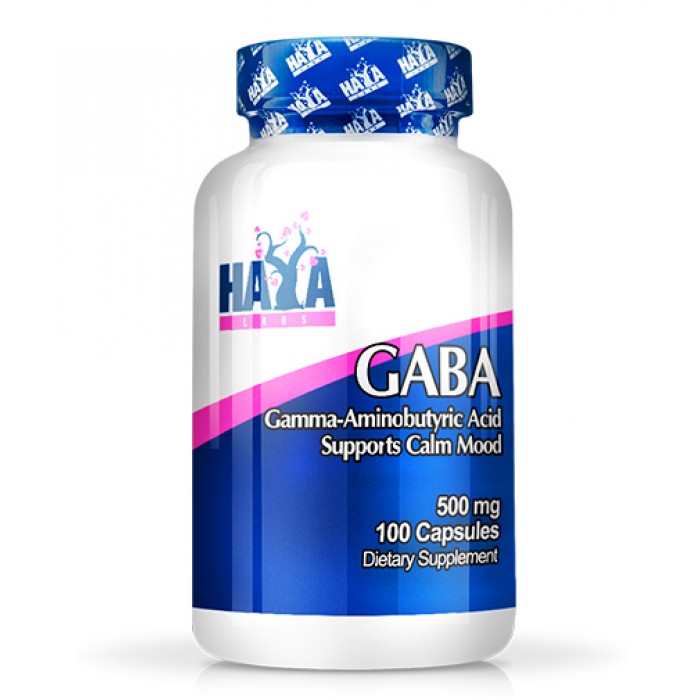 HAYA LABS Gaba 500 mg / 100 Caps.